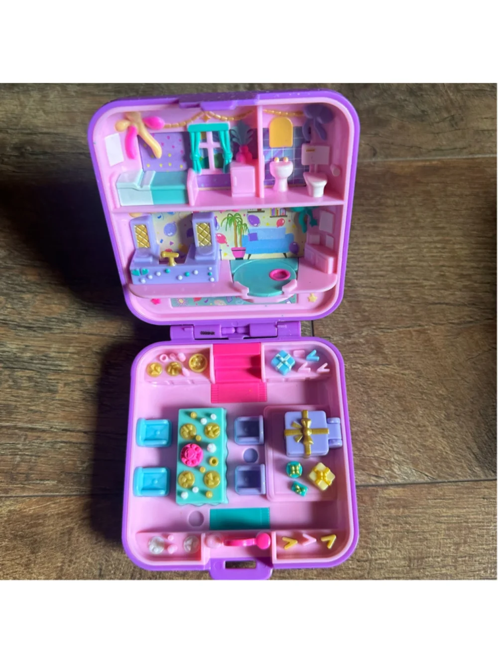 Girls Polly Pocket Toy Set One Size Purple and Pink